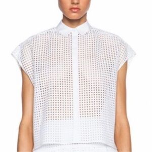 RAG AND BONE EYELET TOP